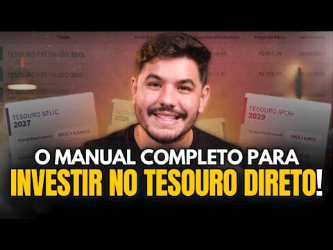 Aula Completa de Tesouro Direto: Bônus Renda+ e Educa+