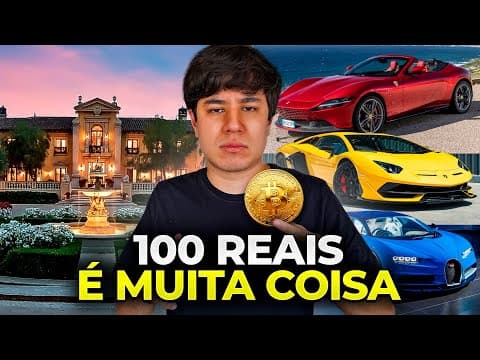 COMPRE 100 REAIS EM BITCOIN POR MÊS E FIQUE RICO EM 2025!?