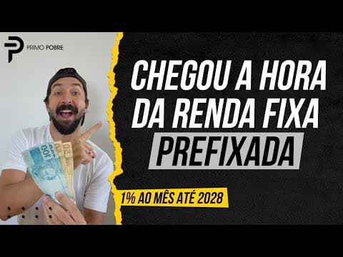 CHEGOU A HORA! CDB, LCI e LCA PREFIXADOS
