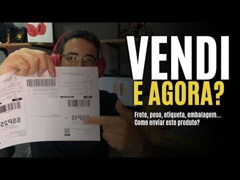 Vendi no Mercado Livre, e agora? Embalagem, etiqueta, peso, frete. Como proceder?
