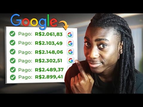 Como Ganhar Dinheiro Com o Google De Graça! (ninguém sabia disso)