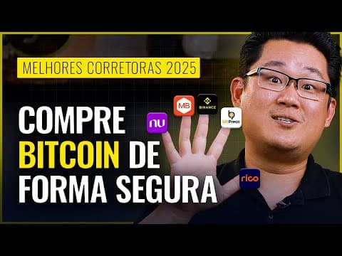 QUAL A MELHOR CORRETORA DE CRIPTOMOEDAS PRA COMPRAR BITCOIN EM 2025? | Guia COMPLETO e ATUALIZADO