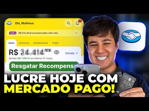[ATUALIZADO 2026] COMO GANHAR DINHEIRO COM MERCADO PAGO EM 5 FORMAS!