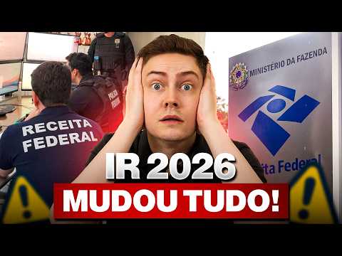 🚨 URGENTE: NOVAS REGRAS DO IMPOSTO DE RENDA 2026! Veja se você está obrigado a declarar!