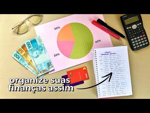 Como se organizar financeiramente: 7 passos para sair do caos financeiro 💸